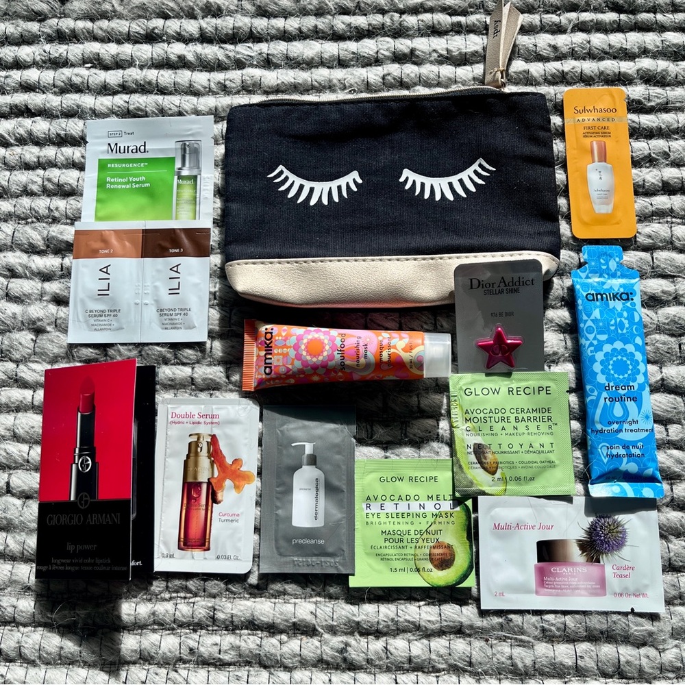 Beauty, Skin, and Hair Samples from Sephora